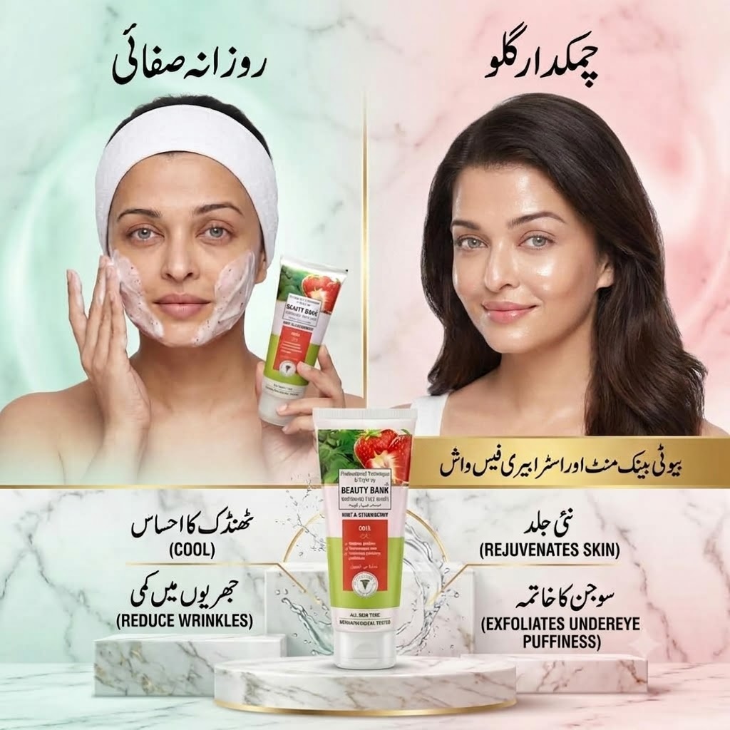 Beauty Bank Whiting Facewash : Strawberry and Mint freshness thumbnail 4
