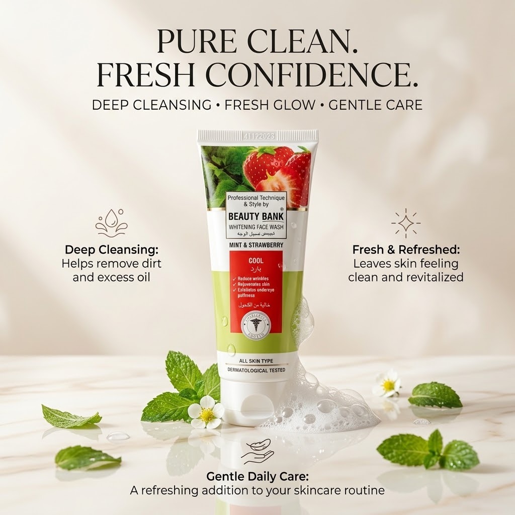 Beauty Bank Whiting Facewash : Strawberry and Mint freshness thumbnail 3