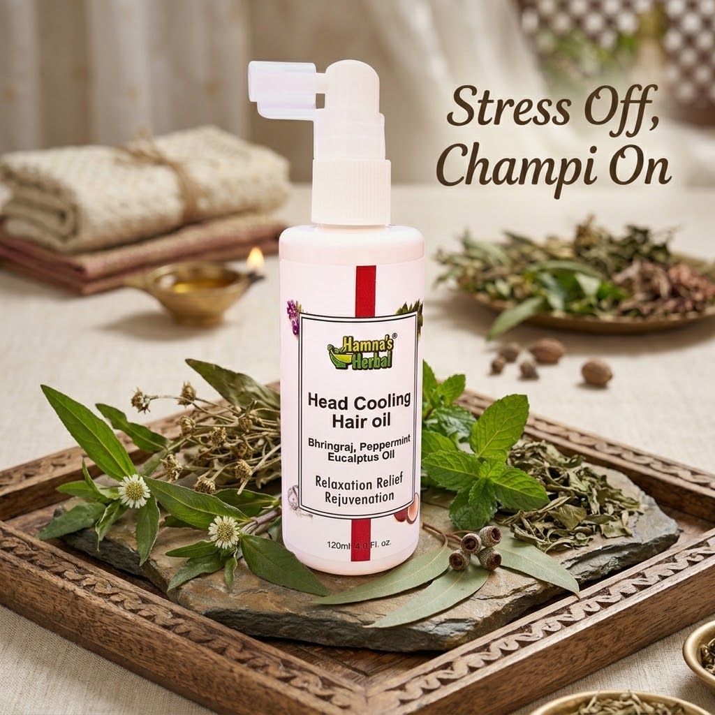 Hamna's Herbal Head Cooling Oil