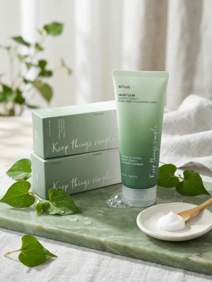 Anua Heartleaf Quercetinol Pore Ceep Cleansing Foam