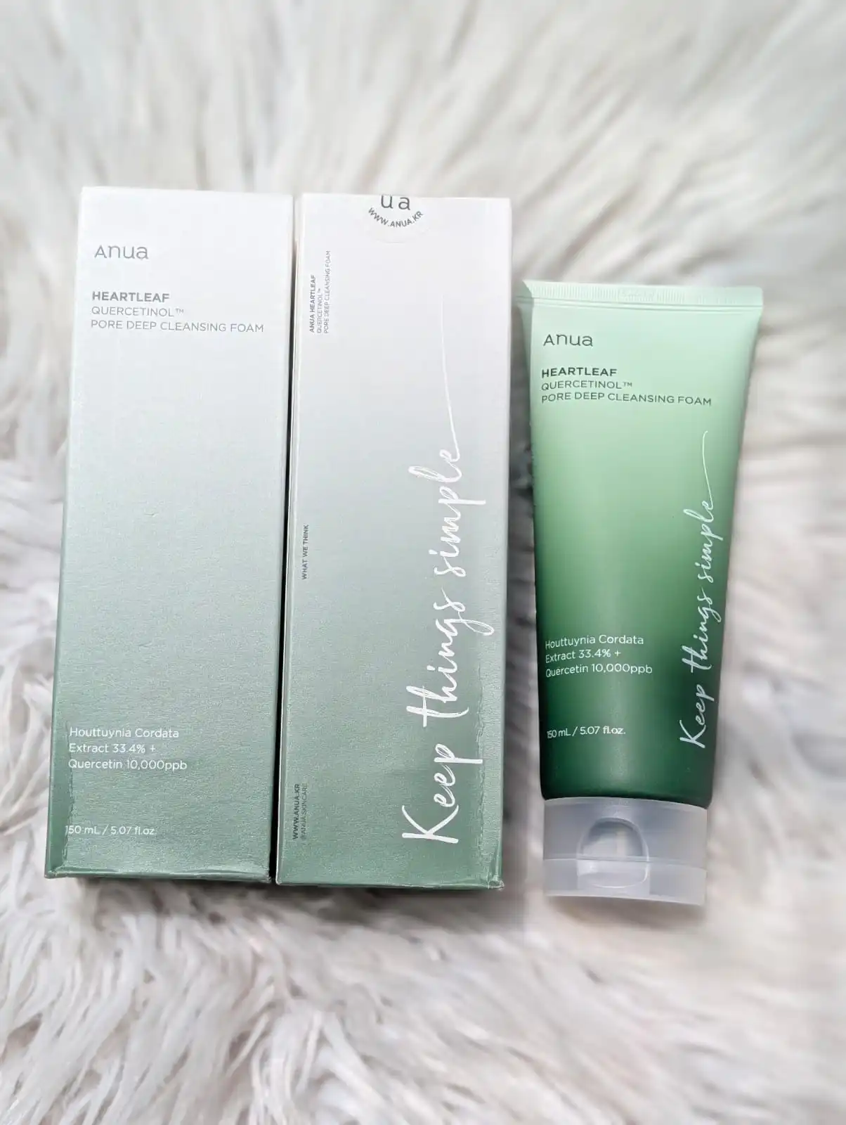 Anua Heartleaf Quercetinol Pore Ceep Cleansing Foam thumbnail 2