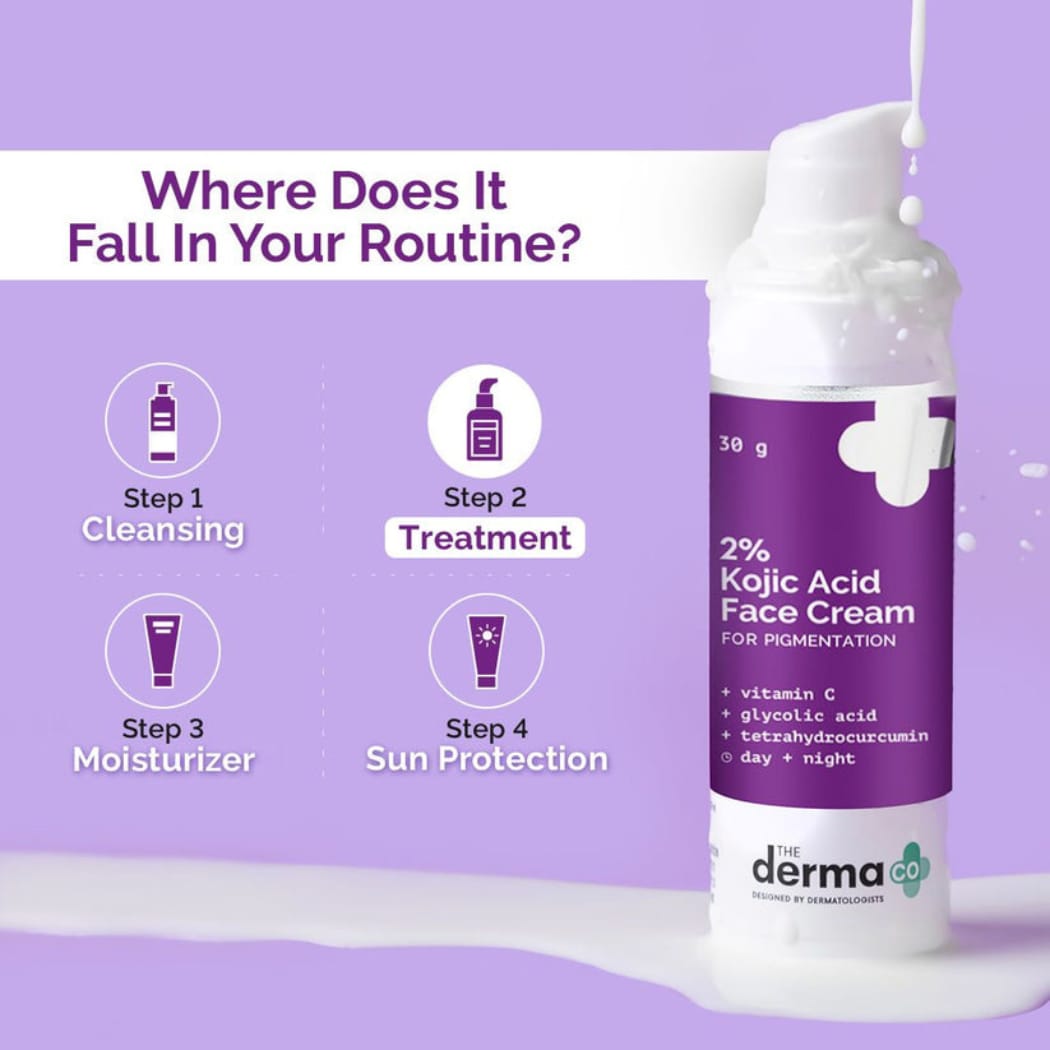 The Derma Co. 2% Kojic Acid Face Cream - Image 3