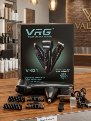VRG V-631 Multifunction Shaver – 3-in-1 Trimmer Kit