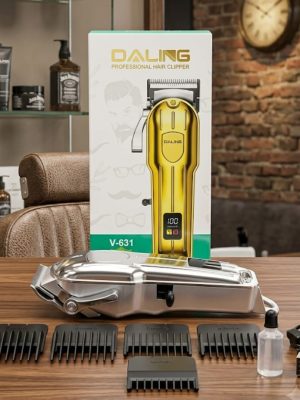Daling V-631 Professional Hair Clipper – Cordless Kit