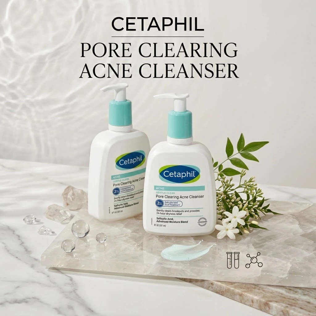 Cetaphil Gentle Acne Pore Clearing Acne Cleanser