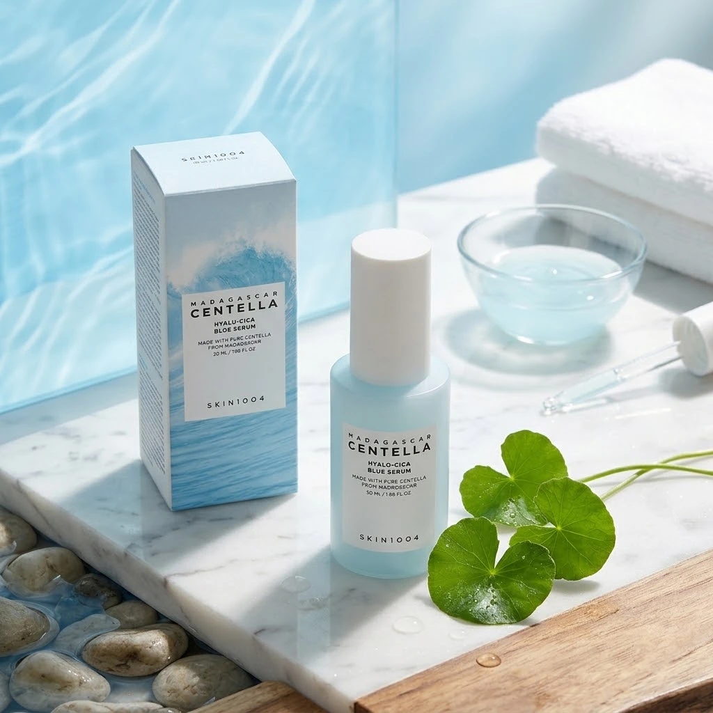 SKIN1004 Madagascar Centella Hyalu-Cica Blue Serum